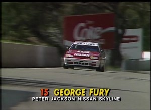 George Fury's top 10 shootout lap for the 1988 Tooheys 1000. It was the first of two occasions the Peter Jackson Nissan Racing HR31 Nissan Skyline GTS-R would run in the shootout at Bathurst. 9th fastest qualifier George Fury used the #15 Nissan Skyline as co-driver Mark Skaife had crashed the #30 car in practice and it was still being repaired at the time of the Top 10. This was only allowed as the Top 10 didn't count for grid positions. 🎥:Channel7 #HR31 #HR31Skyline #SkylineGTS-R #peterjackso