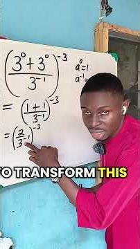 How to simplify exponential expression #maths #basicproblems #exponentialequations #algebra