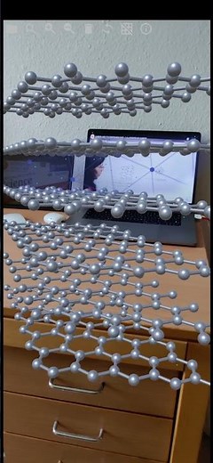 Graphite | Molecular Structure | Animation | Molecule of the Day #Shorts
