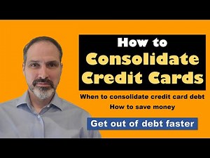How to consolidate credit card debt