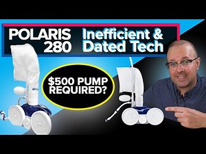Polaris Vac-Sweep 280 Pressure-Side In-Ground Pool Cleaner Review & Testing - Inefficient & Dated