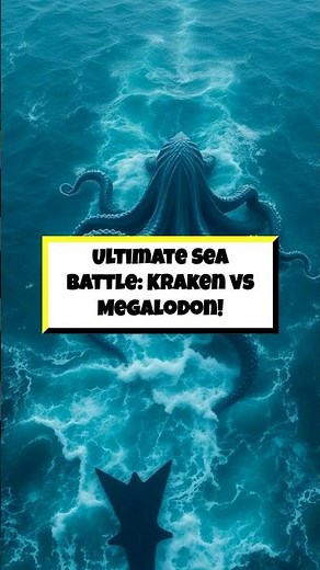 Ultimate Sea Battle: Kraken vs Megalodon!