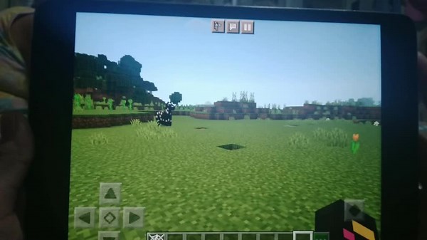 i try the minecraft friend and i think it looks beautiful🥰😍 #minecraft