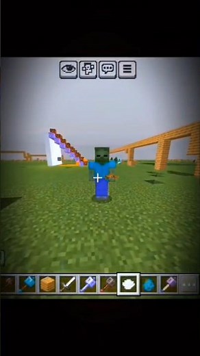 Attribute swapping in bedrock 🔥 #minecraft #gaming