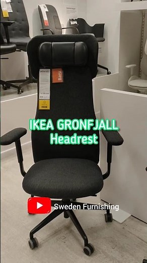 IKEA GRONFJALL Headrest, office chair 2024