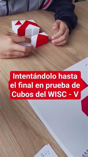 Prueba de Cubos del WISC V a niño de 9 años #iqtest #inteligencia #evaluacionpsicologica