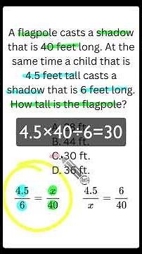 How to set up a proportion - TEAS MATH #craftmath #teasmath