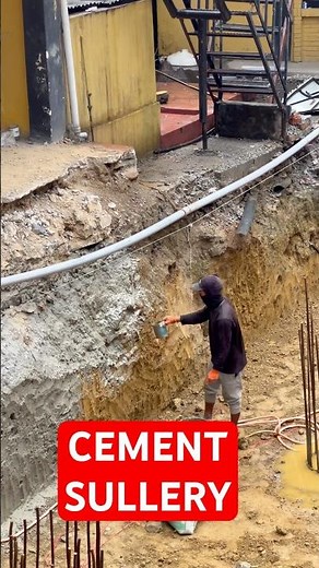 Site Prep: Stabilizing the Cut Soil 📐 #civilengineering #viral #soundtrack #shorts