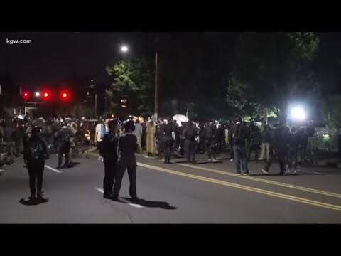 Weekend of riots in Portland as crowds clash with police