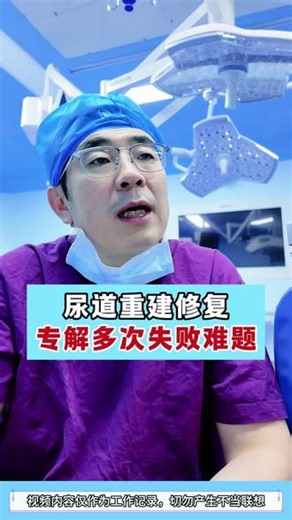 尿道重建修复，专解多次失败难题！ #抖出健康知识宝藏 #香蕉医生曹志强 #医学科普 #大数据推给有需要的人