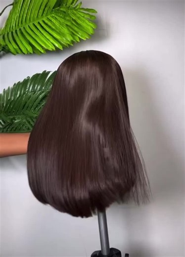 FABULOSITY PARLOR on Instagram: "My go to color recommendation for anyone just starting to try out colored wigs Chocolate brown 14 K4700 ☎️0979616726 📍near royal park chilenje"