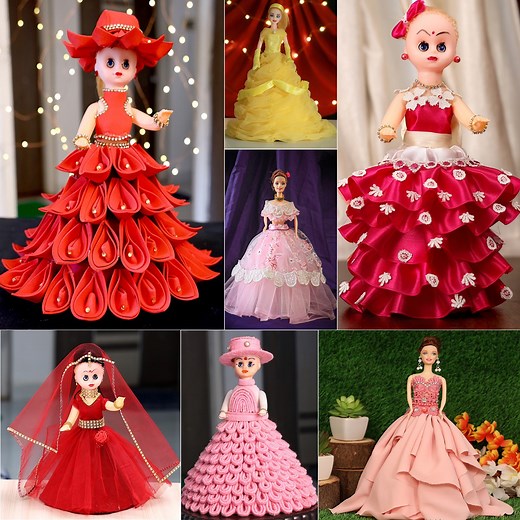 Cute! Easy DIY Doll Decoration Idea || DIY Room Decor | Old Clothes | Hetal's Art