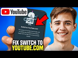 How To Fix Switch To YouTube.com Problem On YouTube (Full Guide)