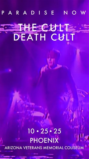 PHOENIX // OCTOBER 25 // THE CULT // DEATH CULT TICKETS AND VIP AVAILABLE AT LINK IN BIO | The Cult