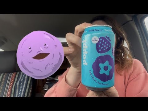 Healthy Soda Review Poppi Wild Berry by Carpopson Episode 8