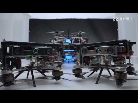 Incredible Footage: Drone Swarm Weaves Through Forest Without Human Input