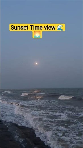 sunset Time view 🌊#travel #shortvideo #trending #viral #short #shortsfeed #youtubeshorts #ytshorts