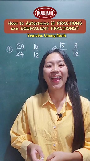 5.3K views · 123 reactions | How to determine if fractions are Equivalent Fractions? #equivalentfractions #fractions #mathlesson #math #mathtutorial #learningmathisfun | Unang Math | Facebook