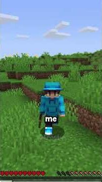 Minecraft, But Every Mob I Look At Turns Into Blocks… #shorts