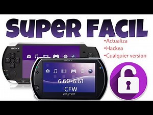 2018 Como hackear y actualizar PSP 6 61 6 60 bien explicado con links de descarga y super facil