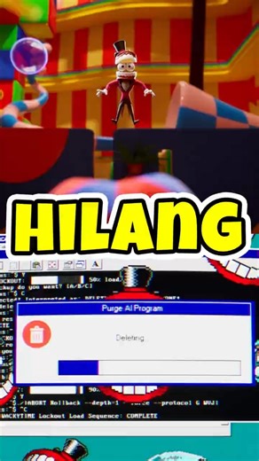 RUPANYA CAINE TERHAPUS DI TADC 😱 #theamazingdigitalcircus #shorts #tadc #tadcjax #tadccaine