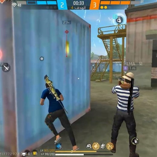 عملت اقوي لقطه في الكلاش اسكواد😱🔥 #freefire #handcam #freefirelovers #garenafreefire #ff