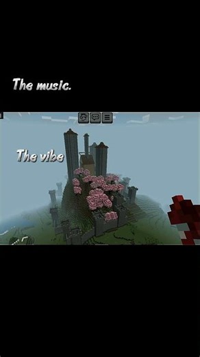 The music vs the vibe #minecraft #shorts #gaming