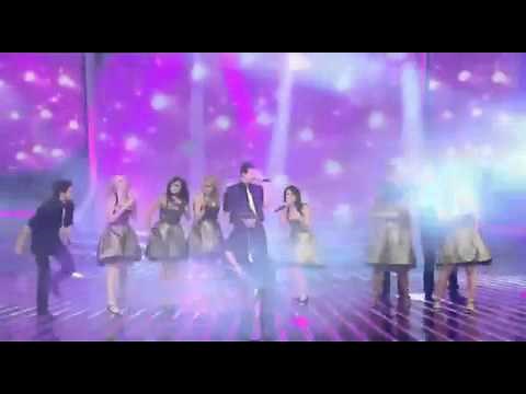 The Cast Of Glee - X Factor Semi Final - Live