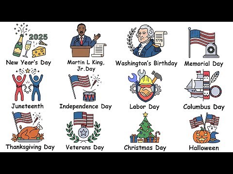 Every US Holiday Explained in 8 Minutes