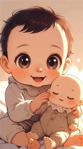 ⚠️ Warning! This Cute Anime Kid Will Make You Smile 😄 #baby #healthyparenting #cute#anime