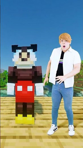 MICKEY MOUSE EN MINECRAFT