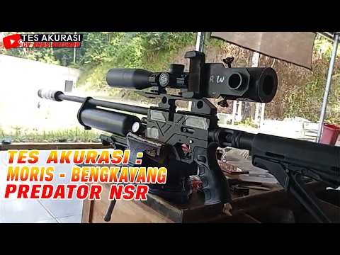 Accuracy Test of the Predator NSR Air Rifle Ordered by Boss Moris, Bengkayang