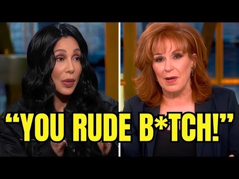 Cher Kicked Off The View After Fiery Live Clash