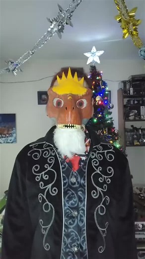 Riordan's singing some songs while feeling Chearful #foryou #christmas #random #silly #dinofurry