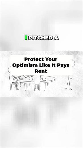 Pitch met with doom and gloom? Turn the tables! Silence the negativity, protect your optimism. It pays the bills. #TheUpgradeCode #Motivation #SuccessTips #Optimism #Mindset