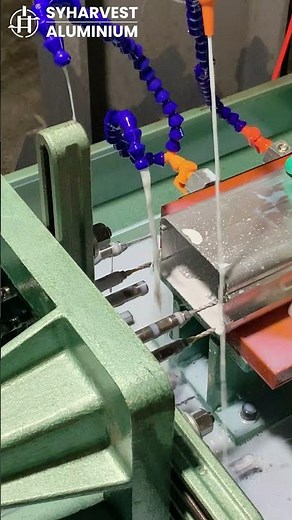 Aluminum Profile Enclosure CNC Tapping: See How Precision Threads Are Made! #aluminumprocessing