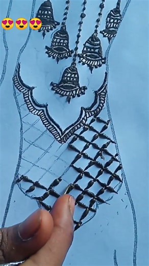 leg mehandi design😍😍😍😍