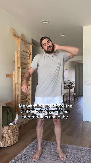 The neck stretch at the end haha #parents #parentsoftiktok #parentlif... | Happy Family 95