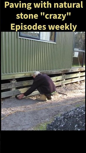 How to Build a Natural Sandstone Walkway| DIY | Flagstone Paving|Shorts
