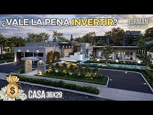 House Design | Modern House Design | 36x29m 1 Storey | 5 Bedrooms