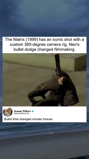The Matrix’s Iconic 360° Bullet Dodge Shot