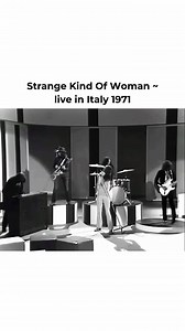 Deep Purple Strange Kind Of Woman ~ live in Italy 1971 #deeppurple 💜💜💜 | Alexandra Hendrix