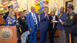 Carstarphen takes reins as Camden mayor, finishing Moran's term