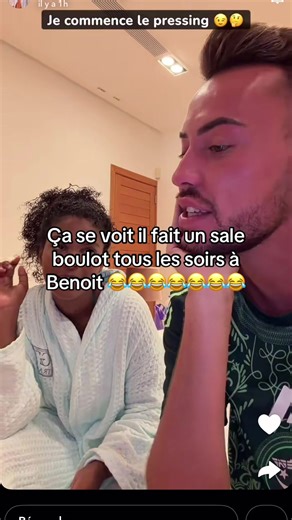 Il est vite ressorti😂😂😂😂#queenhouse #pourtoiii