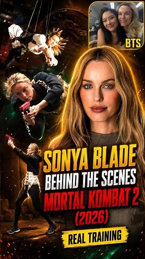 Sonya Blade Training & BTS | Jessica McNamee | Mortal Kombat 2 (2026)