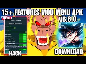 Dragon Ball Legends NEW MOD MENU V6.6.0 / Ultra 15+ Mod Features / 14 Stars characters Unlocked