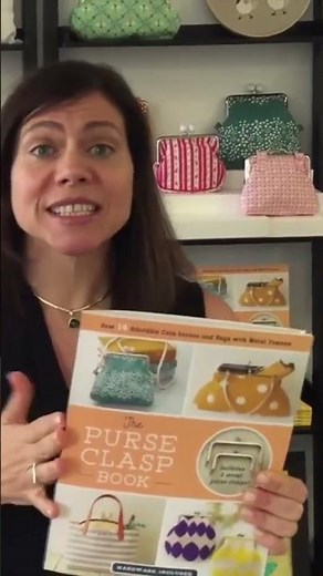 Tutorial intro for making a coin purse with a metal kiss clasp. full tutorial on ‪@ZakkaWorkshop‬