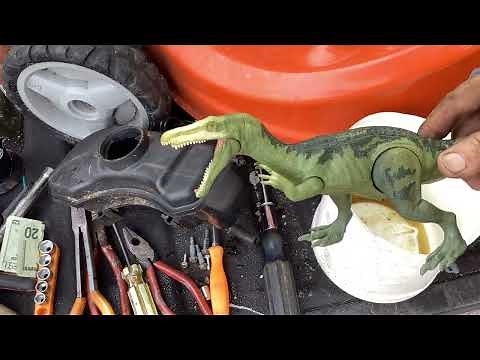 2016 Husqvarna LC 221AH AWD Lawn Mower Carburetor Removal and Cleaning.