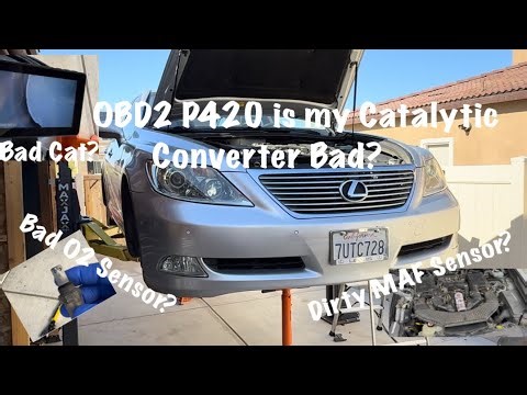 How to diagnose and fix a P420, your Catalytic Converter may not be bad!