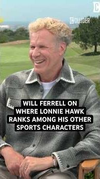 Will Ferrell On Where Lonnie Hawk Ranks Among His Other Sports Characters #thehawk #netflix